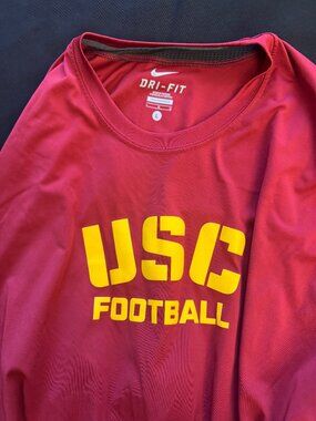 University of Southern California (USC) Football Long-sleeved Dri-Fit Shirt